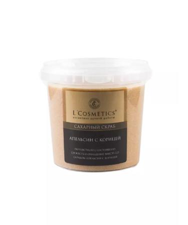 L'COSMETICS Anti -cellulite sugar scrub for body orange with cinnamon - Buy Online on GoSupps.com