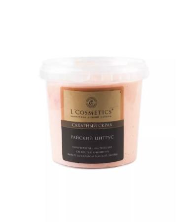 L'COSMETICS Anti -cellulite sugar scrub for the body Paradise Citrus - Buy Online on GoSupps.com