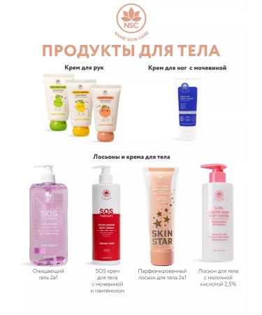 NSC Body lotion with cramids and amino acids 200 ml - Buy Online on GoSupps.com