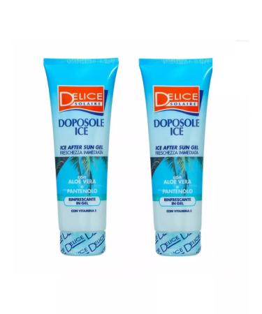 Delice Cutting gel after tanning Doposole Ice 250 ml 2 pcs