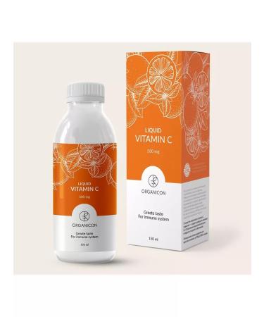 ORGANICON Liquid vitamin C bottle 150 ml - Buy Online on GoSupps.com