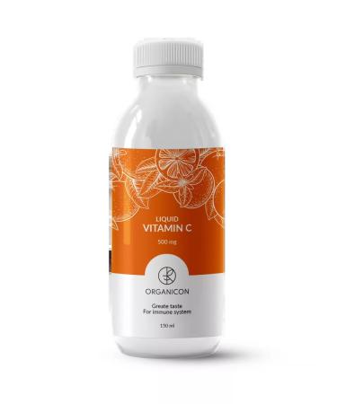 ORGANICON Liquid vitamin C bottle 150 ml - Buy Online on GoSupps.com