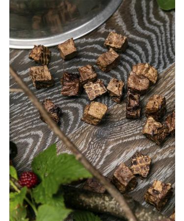 Exotic Pet A treat for dogs - light beef in cubes 100 grams - Buy Online on GoSupps.com