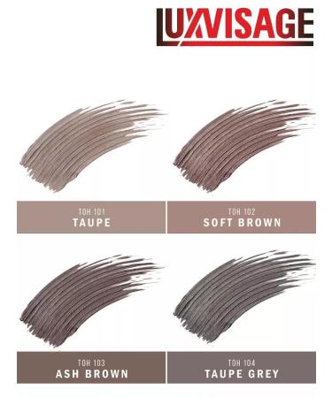 LUXVISAGE Brow Tint WaterProof 24H Brow Tint Gel Tint tone 104 - Buy Online on GoSupps.com