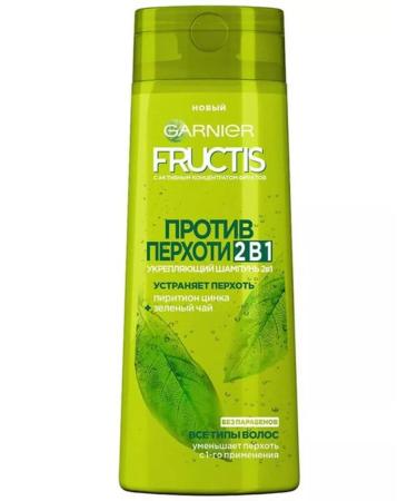 Garnier Fructis shampoo 2 in 1 from dandruff 250 ml