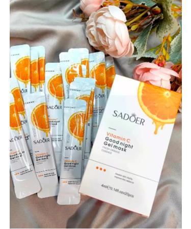 Madi's beauty Night moisturizing gel mask for the face with vitamin C - Buy Online on GoSupps.com