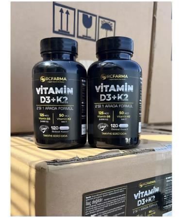 ORCFARMA Vitamin D3K2 5000mg for immunity - Buy Online on GoSupps.com