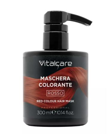 Vitalcare A semi -permanent mask for hair dyeing red 300ml - Buy Online on GoSupps.com