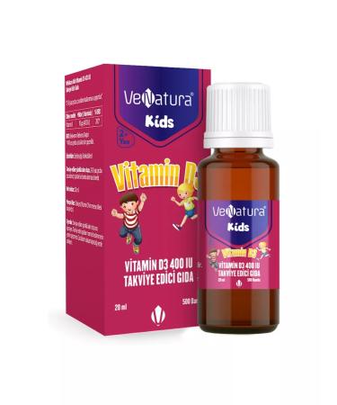 VeNatura Vitamin D3 for children in drops d3
