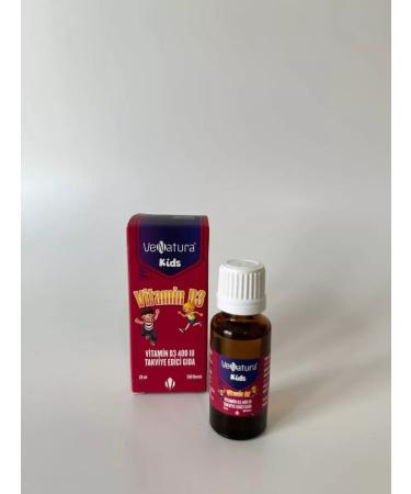 VeNatura Vitamin D3 for children in drops d3 - Buy Online on GoSupps.com