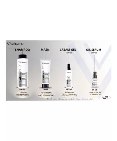Vitalcare Laminplex laminating hair shampoo 400ml - Buy Online on GoSupps.com
