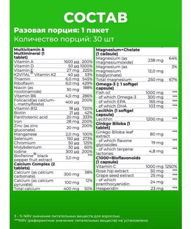 Scitec Nutrition Vitamin-mineral complex Multi Pro Plus 30 servings - Buy Online on GoSupps.com