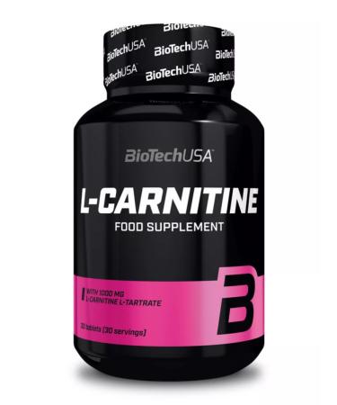 BioTechUSA L-Carnitine L-Carnitine 1000 mg Biotech 30 tablets
