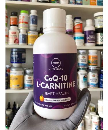 MRM Nutrition CoQ 10 L Carnitine Coenzymq10 with L-carnitine liquid