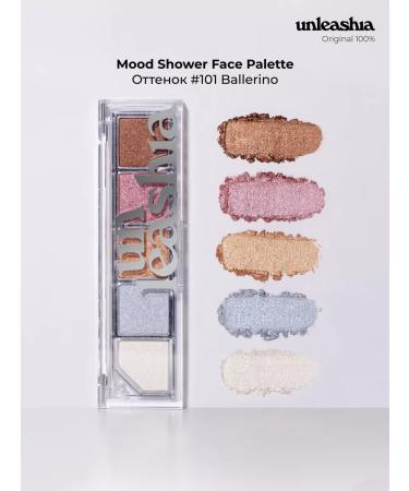UNLEASHIA Highlighter for the face and age of Mood Shower Face Palette N. 101 - Buy Online on GoSupps.com