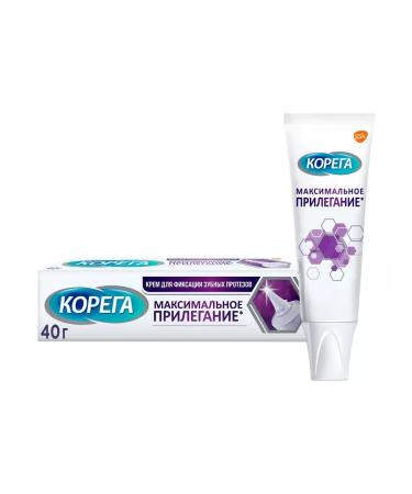 Dental leisure Cream for fixing dentures of Koreg maximum lay