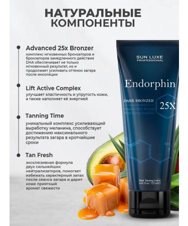 Sun Luxe Professional Zagar cream in the solarium Endorphin 25x - Buy Online on GoSupps.com