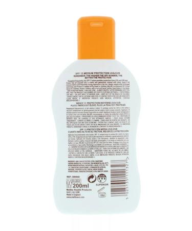 Malibu SPF15 tan cream average protection 200ml - Buy Online on GoSupps.com