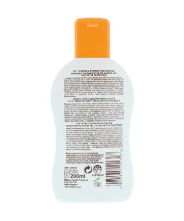 Malibu SPF20 tan cream average protection 200ml - Buy Online on GoSupps.com