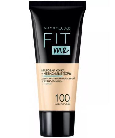 Maybelline New York Tonal face cream "Fit Me" shade 100 porcelain