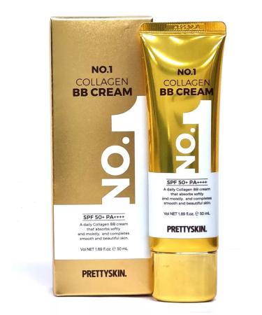 Prettyskin BB cream anti -zero with collagen and colloidal gold - Buy Online on GoSupps.com