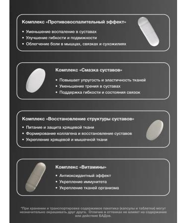 MetaJoy FLEX complex chondroprotectors for joints and ligaments 44pcs - Buy Online on GoSupps.com