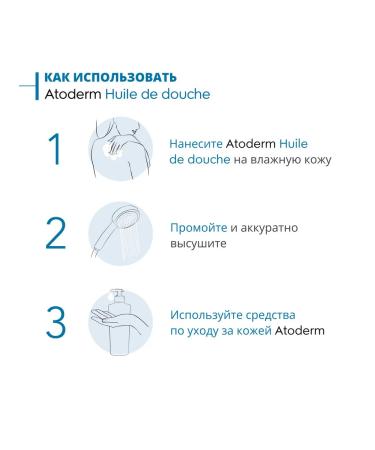 Bioderma Atoderm cleansing shower oil 200 ml - Buy Online on GoSupps.com