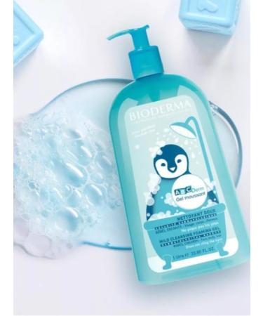 Bioderma Children's soft purifying gel ABCDERM GEL MOOSSANT 1 L - Buy Online on GoSupps.com