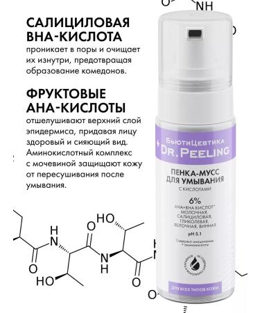 BeautyCevtika Facial complex with acids sling foam tonic - Buy Online on GoSupps.com