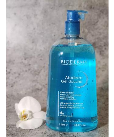 LA Roche-Posay BioDERMA Atoderm Cream for a shower gel 1 l for the whole family - Buy Online on GoSupps.com