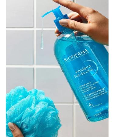 LA Roche-Posay BioDERMA Atoderm Cream for a shower gel 1 l for the whole family - Buy Online on GoSupps.com