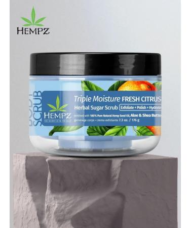 HEMPZ Body Sugar Sugar Triple Moisturization USA 176 - Buy Online on GoSupps.com