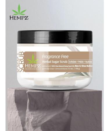 HEMPZ Sugar scrub neutral USA 176 gr - Buy Online on GoSupps.com