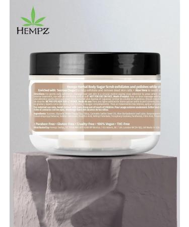 HEMPZ Sugar scrub neutral USA 176 gr - Buy Online on GoSupps.com