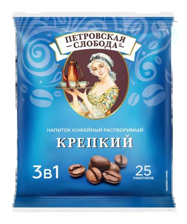 Petrovskaya Sloboda Set of coffee drink 3V1 5 blocks of 25 paks - Buy Online on GoSupps.com
