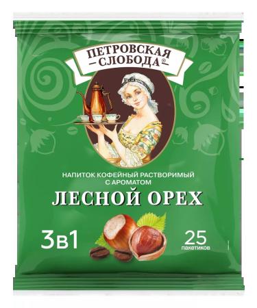 Petrovskaya Sloboda Set of coffee drink 3V1 5 blocks of 25 paks - Buy Online on GoSupps.com