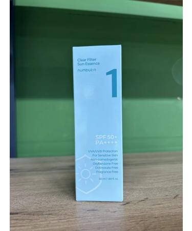 Numbuzin Sunscreen NO. 1 Clear Filter Sun Essence SPF 50+ - Buy Online on GoSupps.com