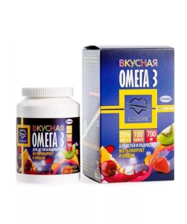 Tasty omega-3 with cherry taste or tasted multifr-1pcs