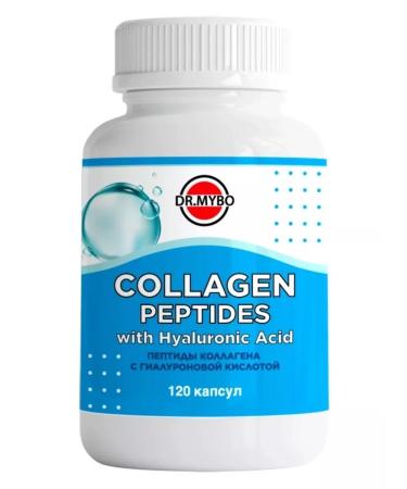 Peptides of collagen with hyaluronic acid