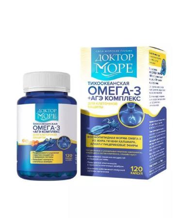 Dr. Sea Omega 3+AGE Complex 120 pcs Capsula Masso-1 pcs