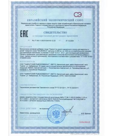 Salmonica Omega-3 from wild Kamchatka salmon 600 mg 240 table 2 - Buy Online on GoSupps.com