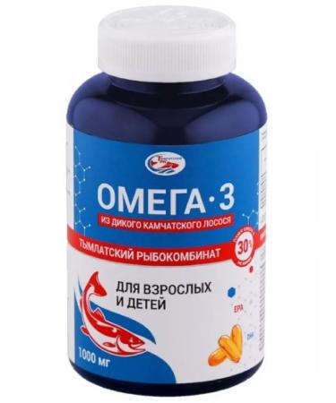 Salmonica Omega-3 from wild Kamchatka salmon 1000 mg 160 tab