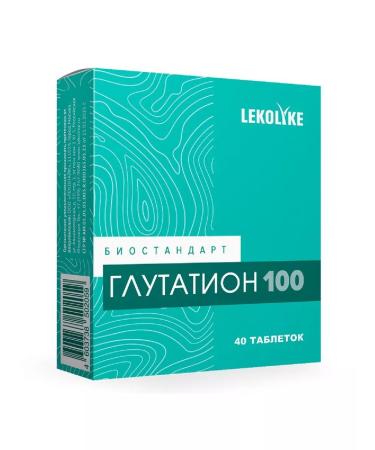 LEKOLIKE Biostandart Glutation 100 40 tab