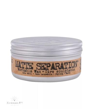 TIGI Wax matting for hair Bed Head Matte Separation 85 g - Buy Online on GoSupps.com