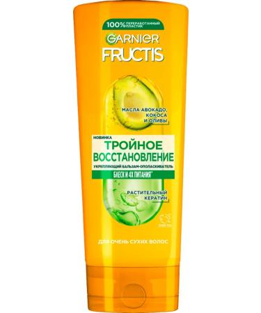 Garnier Fructis hair balm triple recovery 387 ml