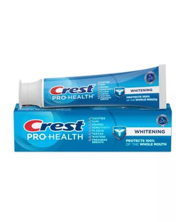 CREST Pro -Health Whitening - Toothpaste 121 G (3 pcs.) - Buy Online on GoSupps.com