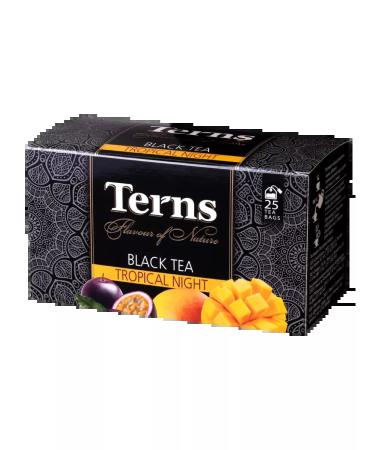 Terns Tropical night tea black 25 p Maracuya pear - Buy Online on GoSupps.com