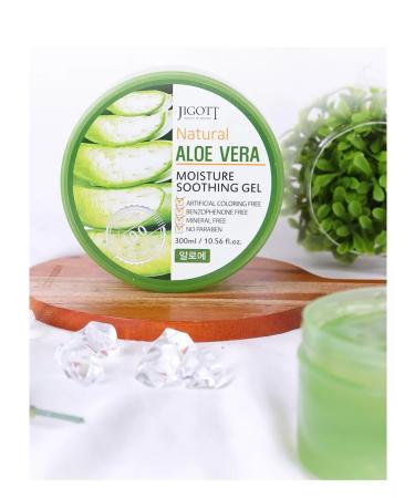 Jigott Moisturizing body gel with aloe Vera Natural Aloe Vera - Buy Online on GoSupps.com