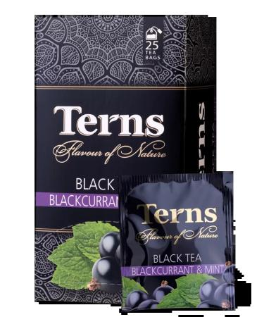 Terns Blackcurrant & Mint Tea black 25 p black currant mint - Buy Online on GoSupps.com