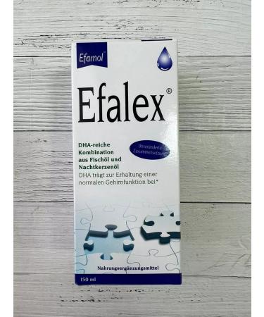 Efalex Eflex omega 3 6 for children and adults liquid fish oil - Buy Online on GoSupps.com